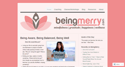 Desktop Screenshot of beingmerry.com